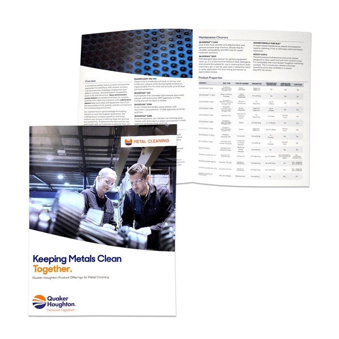 Metal Cleaning Brochures (15 per pack)