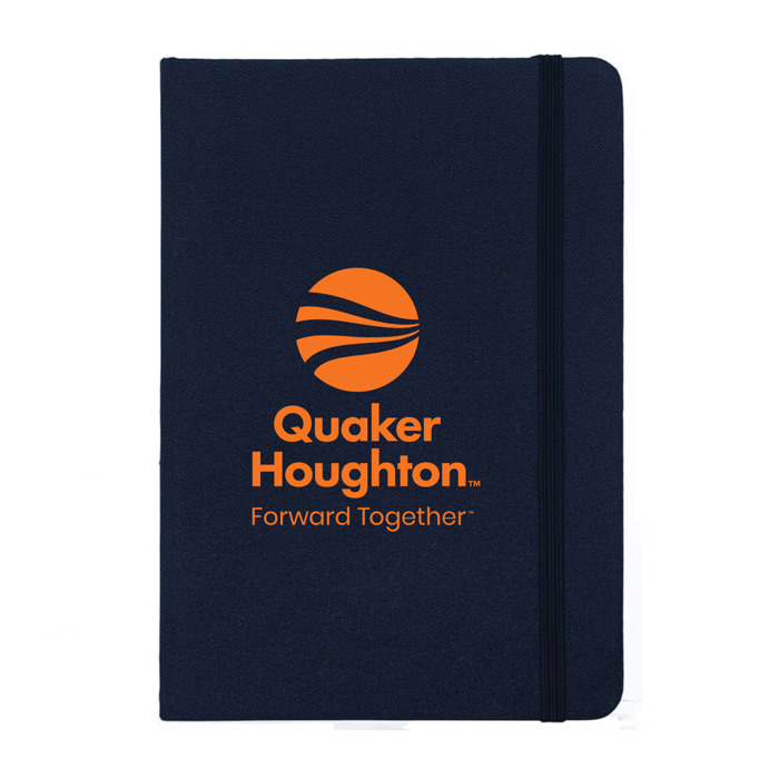 RPET Eco Journal with Recycled Kraft Paper - Navy Blue