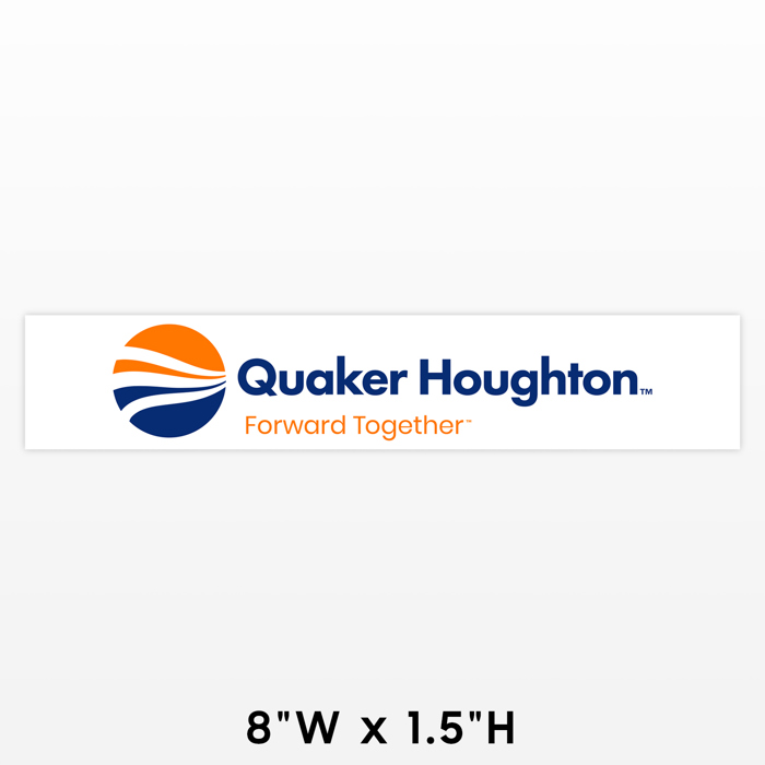 Forward Together 1.5" x 8" Decal (Pack of 6)
