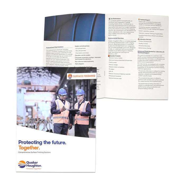 Surface Finishing Brochures (15 per pack)