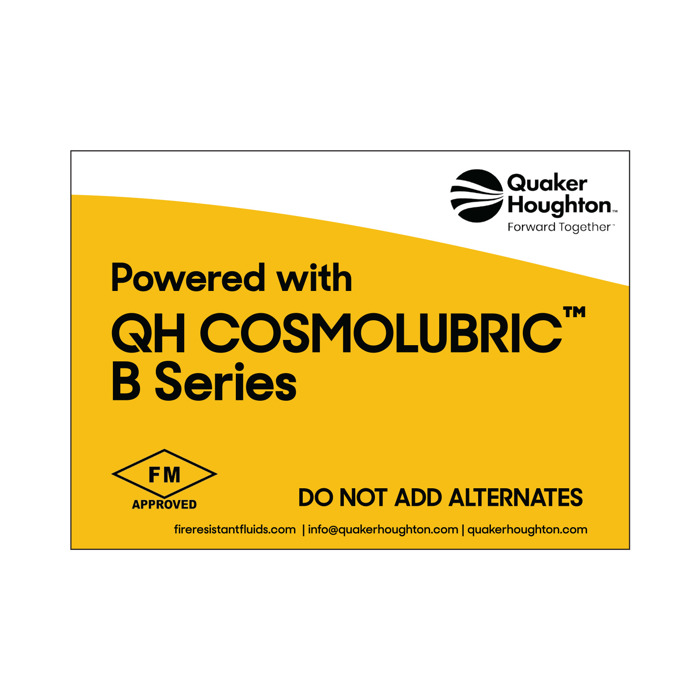 QH COS Fire Resistant Fluid 5" x 7" Decals (pack of 5)